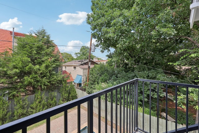 3804 Mattison Ave, Fort Worth, TX 76107 - view of balcony