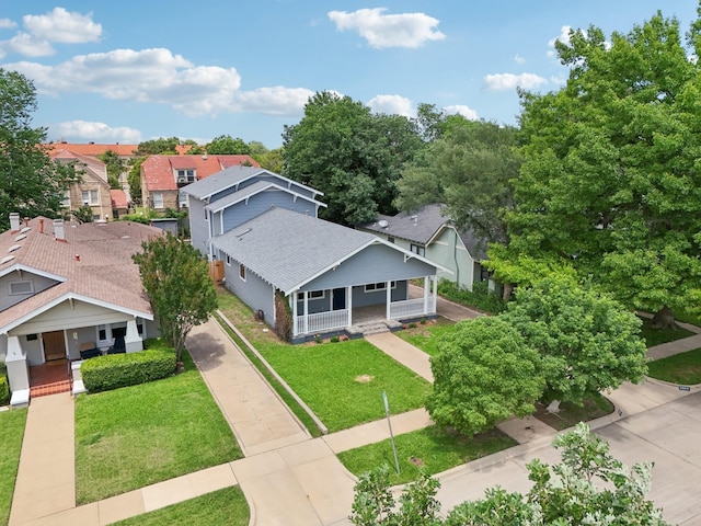 3804 Mattison Ave, Fort Worth, TX 76107 - aerial view of residential area