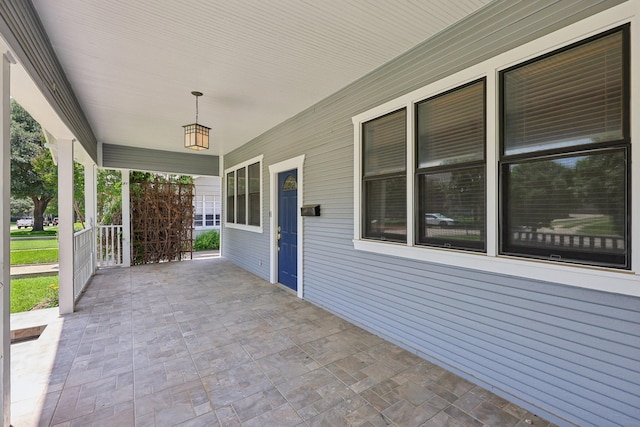 3804 Mattison Ave, Fort Worth, TX 76107 - view of covered porch