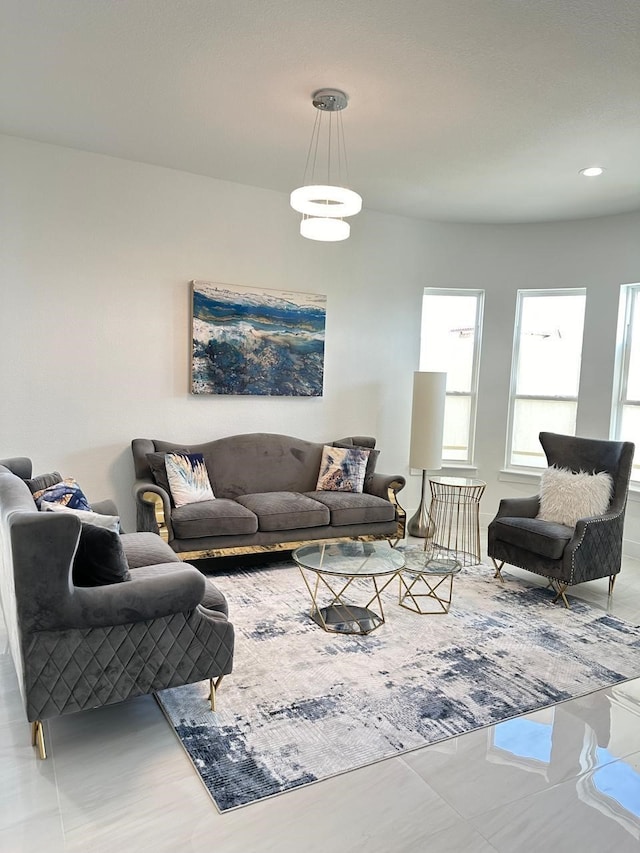 4715 Glavica Dr, Irving, TX 75062 - living room featuring recessed lighting