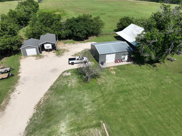 214 Hemphill St, Hico, TX 76457 - aerial view of sparsely populated area