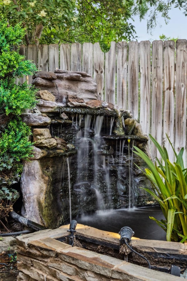 9705 Ash Creek Dr, Dallas, TX 75228 - exterior view of a garden pond