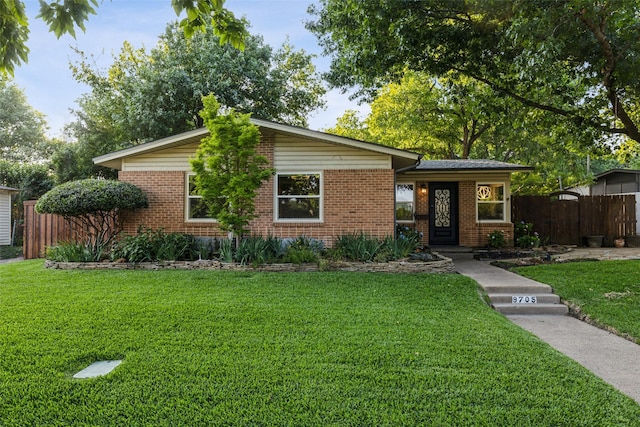 9705 Ash Creek Dr, Dallas, TX 75228 - view of front of house with brick siding