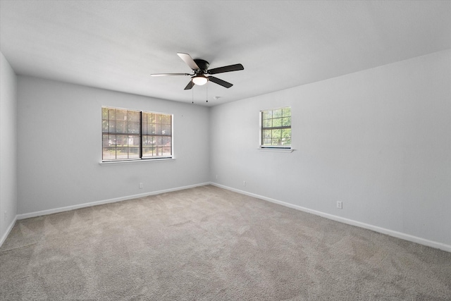 1312 E Collin, Corsicana, TX 75110 - carpeted spare room featuring ceiling fan and baseboards