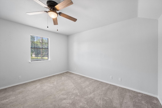 1312 E Collin, Corsicana, TX 75110 - spare room featuring carpet, ceiling fan, and baseboards