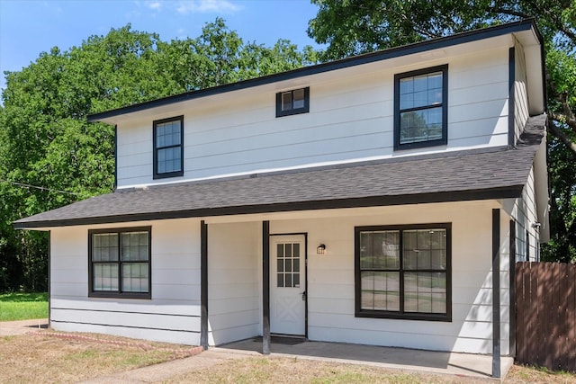 1312 E Collin, Corsicana, TX 75110 - view of front of house with a shingled roof and covered porch