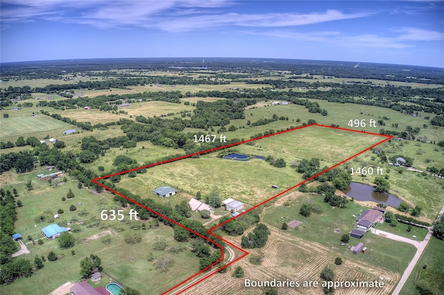 5701 Fm 2101, Quinlan, TX 75474 - view of rural area featuring property boundaries highlighted