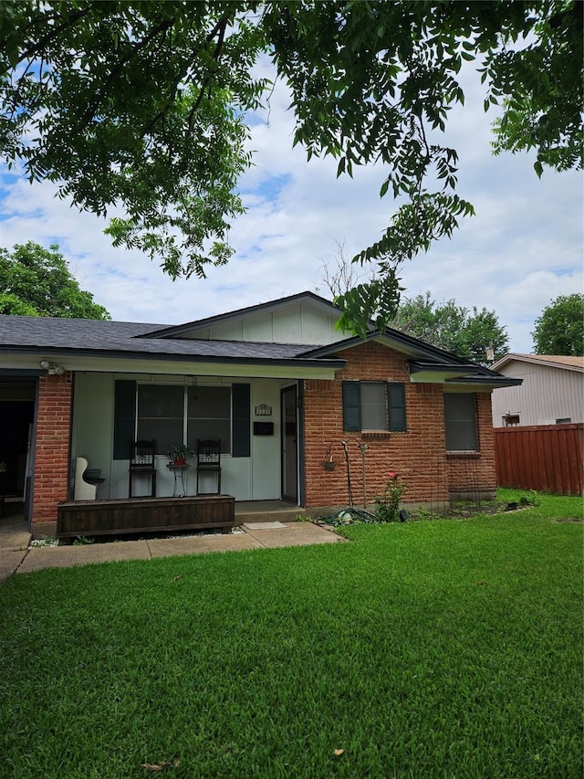 1231 Ravina Dr, Garland, TX 75041 - ranch-style house with brick siding