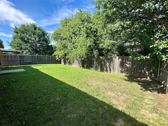 4821 Topaz Ln, Granbury, TX 76049 - view of yard