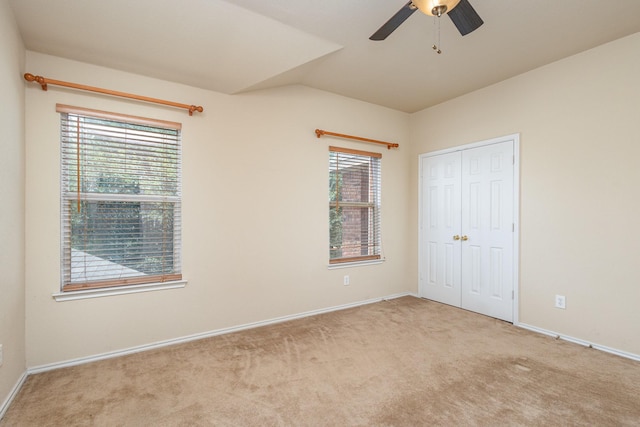 2038 La Salle Trl, Grand Prairie, TX 75052 - unfurnished bedroom featuring carpet floors, a closet, and ceiling fan