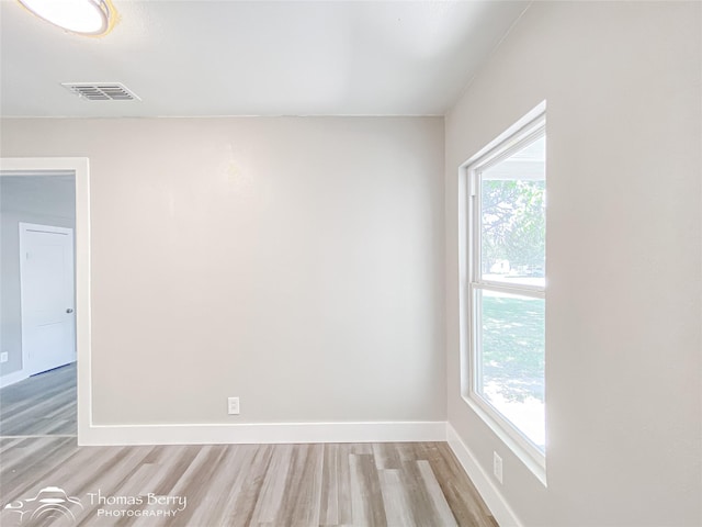 2234 Meander St, Abilene, TX 79602 - unfurnished room featuring light wood finished floors and baseboards