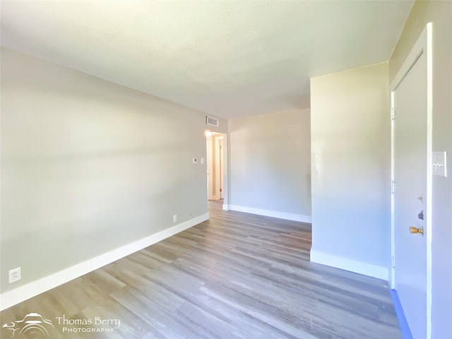 2234 Meander St, Abilene, TX 79602 - spare room featuring baseboards and wood finished floors