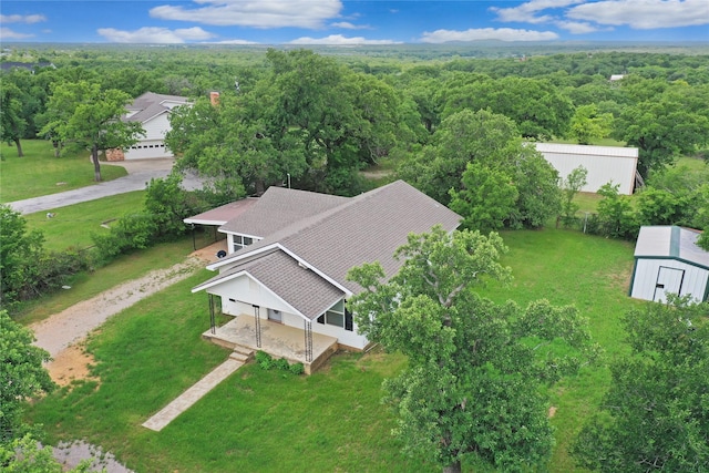 290 Berwick Rd, Jacksboro, TX 76458 - view of subject property with a heavily wooded area