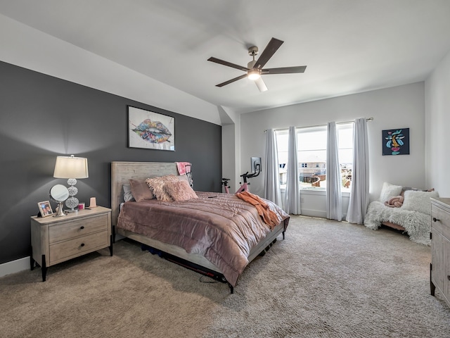 1409 Silver Marten Trl, Arlington, TX 76005 - bedroom featuring carpet floors and ceiling fan