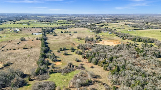 4491 Dugan Chapel Rd, Bells, TX 75414 - aerial overview of property's location featuring rural landscape