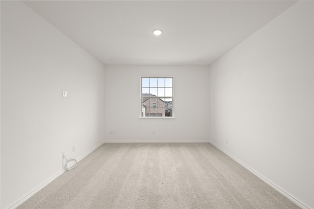 1016 Allegheny Ct, Burleson, TX 76028 - unfurnished room featuring light carpet, baseboards, and recessed lighting
