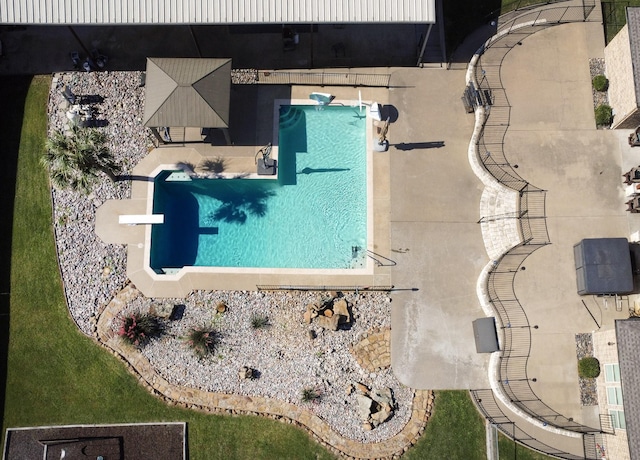 4816 Prairie Chapel Trl, Crandall, TX 75114 - aerial view of a pool