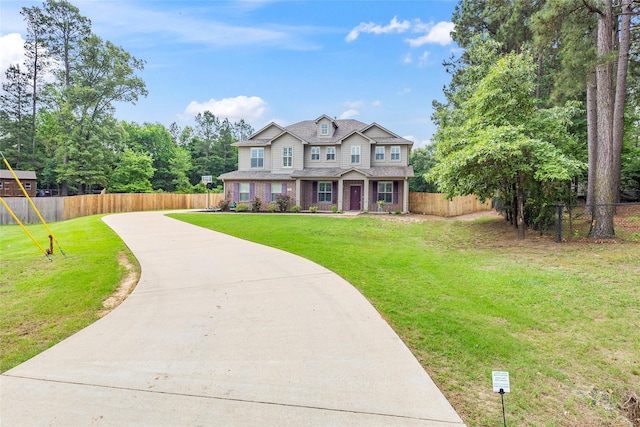 230 Sweetheart Ln, Longview, TX 75605 - view of front of home with driveway and brick siding