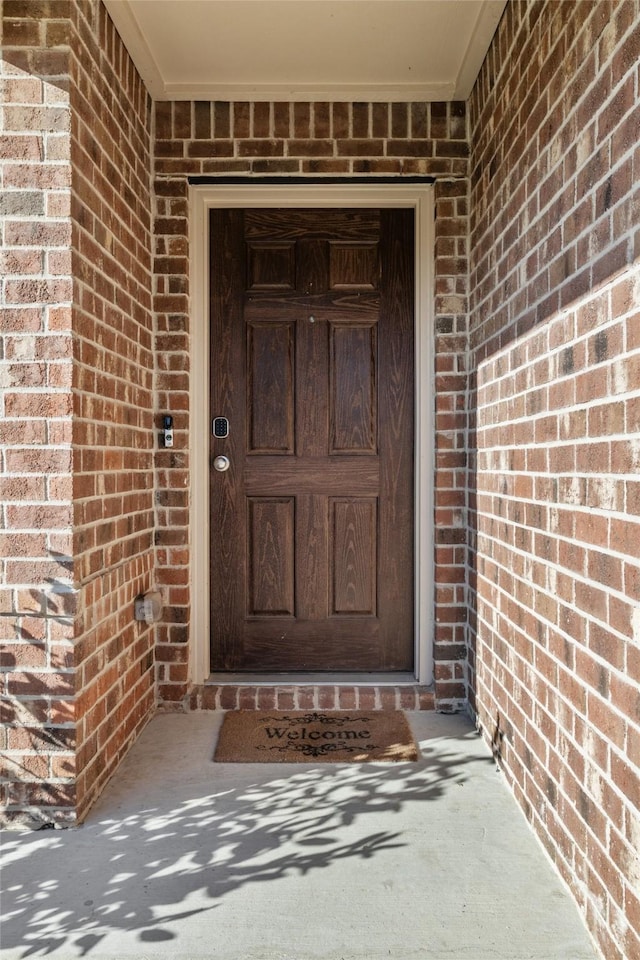 745 Brockwell Bnd, Forney, TX 75126 - entrance to property featuring brick siding