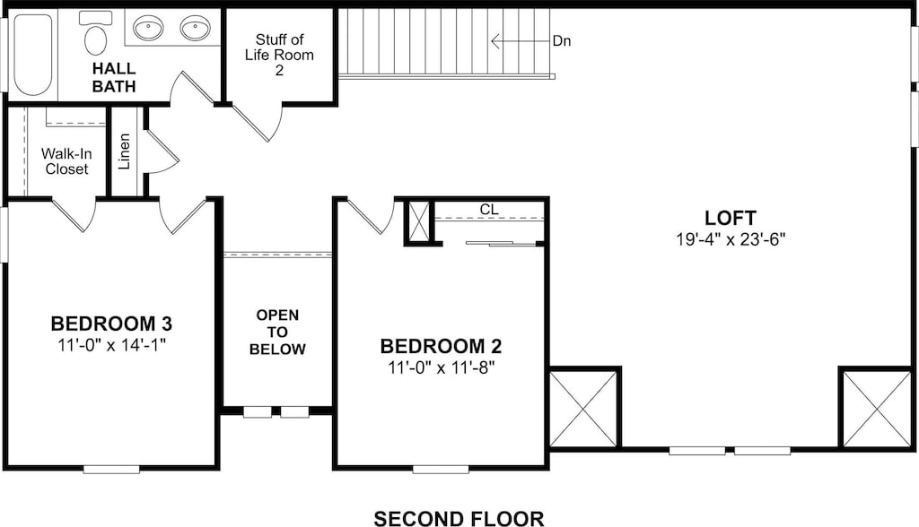 5656 Taylor Trl, Arlington, TX 76017 - floor plan / room layout