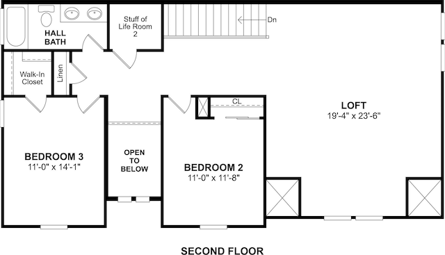 5656 Taylor Trl, Arlington, TX 76017 - floor plan / room layout