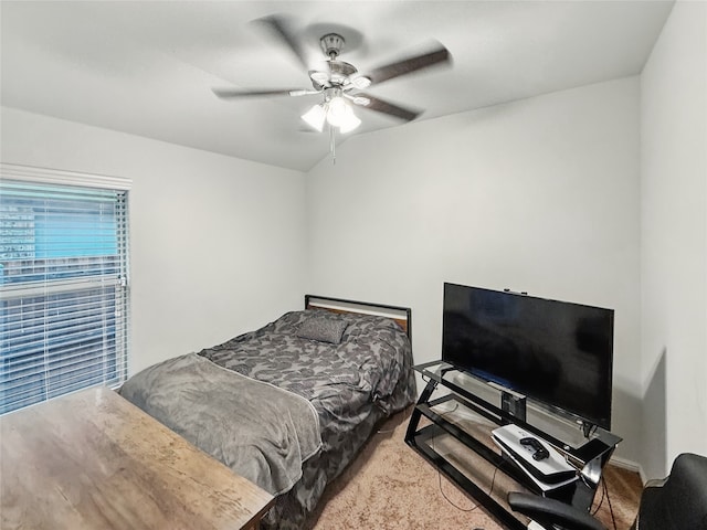 6920 Cruiser Ln, Fort Worth, TX 76179 - carpeted bedroom with ceiling fan