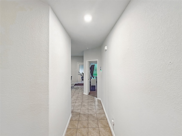 6920 Cruiser Ln, Fort Worth, TX 76179 - hall with light tile patterned flooring and baseboards