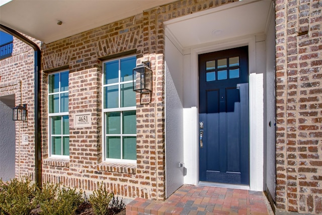 4651 New Water Ln, Dallas, TX 75219 - entrance to property with brick siding