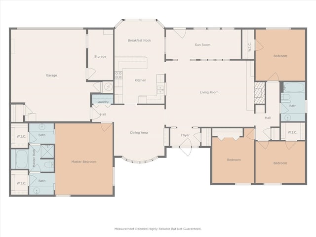 3601 University Dr, Garland, TX 75043 - floor plan / room layout