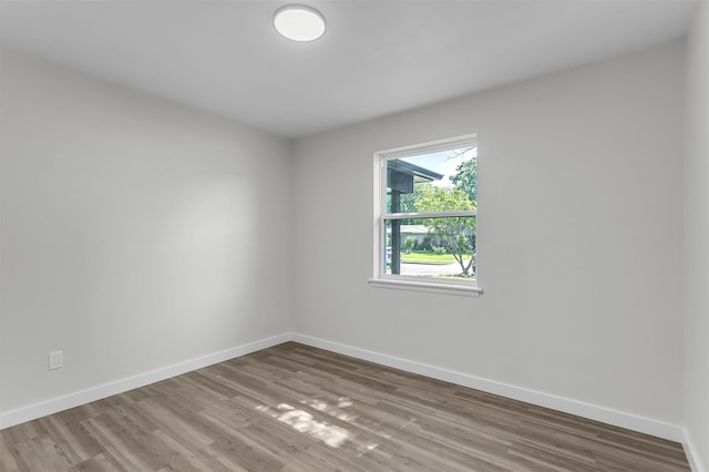 4423 Harvey Dr, Mesquite, TX 75150 - empty room with wood finished floors and baseboards