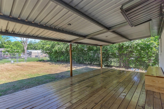 4423 Harvey Dr, Mesquite, TX 75150 - view of wooden deck