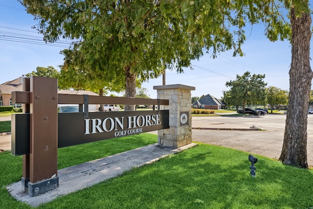 5516 Greenview Ct, North Richland Hills, TX 76148 - view of community / neighborhood sign