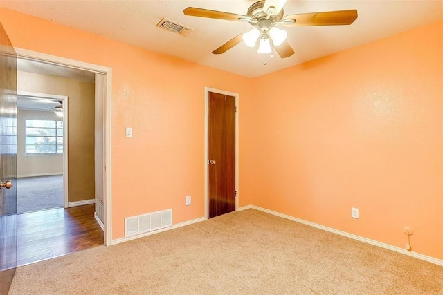 4428 Aspen Way, Haltom City, TX 76137 - carpeted spare room with a ceiling fan and baseboards