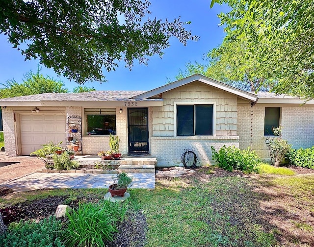 7932 Tumbleweed Trl, White Settlement, TX 76108 - ranch-style home with brick siding and an attached garage