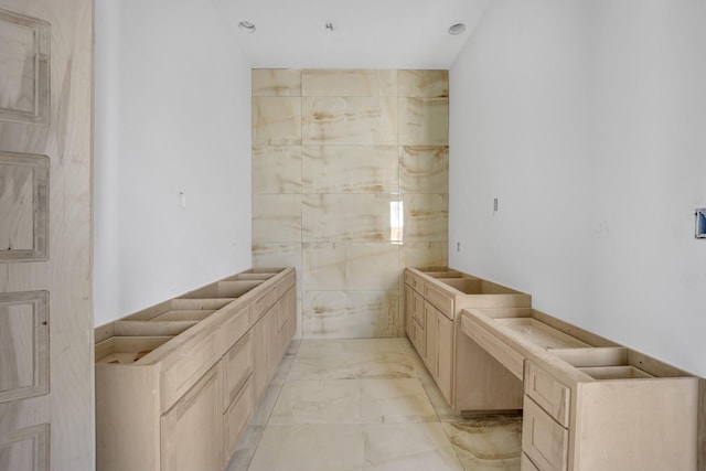 1010 W Mcdonwell School Rd, Colleyville, TX 76034 - bathroom with marble finish floors