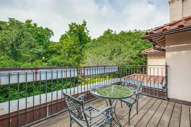 4107 Turtle Creek Blvd, Dallas, TX 75219 - deck featuring outdoor dining area