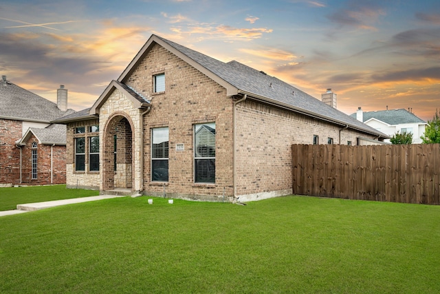 3159 Market Center Dr, Rockwall, TX 75032 - view of front of house featuring brick siding and a shingled roof