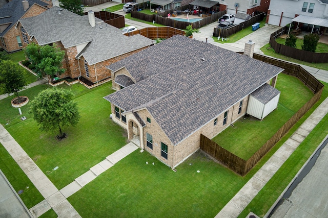 3159 Market Center Dr, Rockwall, TX 75032 - aerial perspective of suburban area