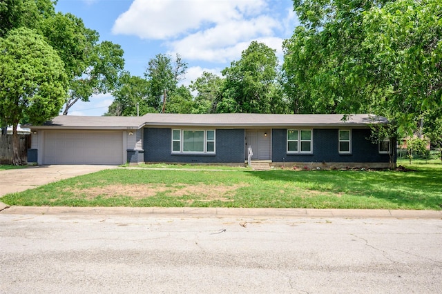 6917 Richlynn Ter, Richland Hills, TX 76118 - ranch-style home with a garage, driveway, and brick siding