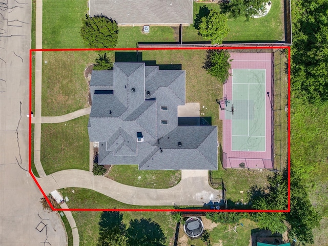 1526 Bonanza Ct, Sachse, TX 75048 - view of property location featuring property parcel outlined