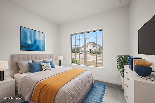 1021 Allegheny Ct, Burleson, TX 76028 - carpeted bedroom featuring baseboards