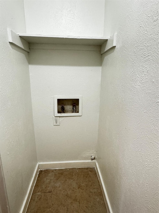 5412 Brookhollow Dr, Sachse, TX 75048 - washroom with hookup for a washing machine and baseboards