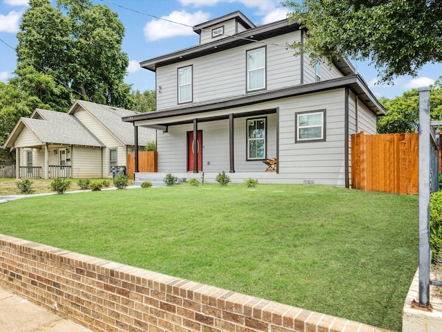 3708 Colonial Ave, Dallas, TX 75215 - american foursquare style home with covered porch