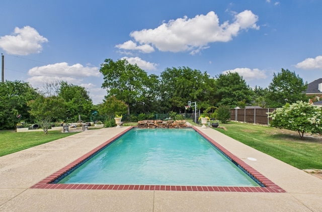 1409 Stoney Hills Dr, Cedar Hill, TX 75104 - view of pool featuring view of scattered trees and a patio