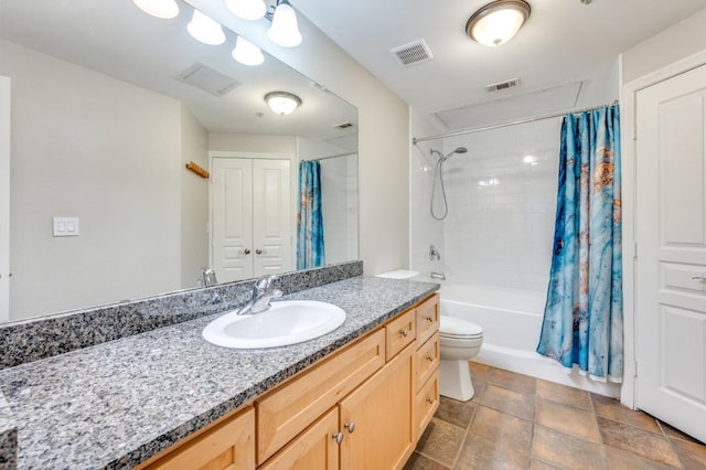 330 Las Colinas Blvd E Unit 140, Irving, TX 75039 - full bathroom with vanity, shower / bath combo, and stone finish flooring