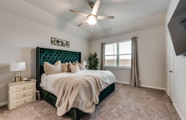 1568 Glacier Rdg, Royse City, TX 75189 - bedroom featuring light colored carpet, baseboards, and a ceiling fan