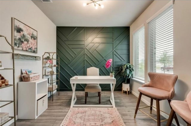 1568 Glacier Rdg, Royse City, TX 75189 - home office featuring plenty of natural light, wood finished floors, and baseboards