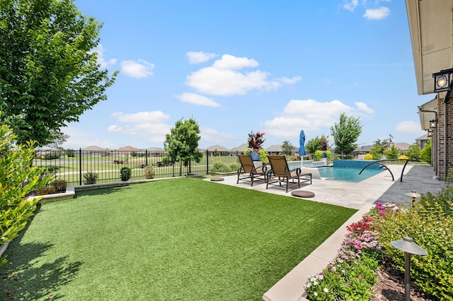 12305 Glenbrook St, Denton, TX 76207 - view of yard featuring a patio area