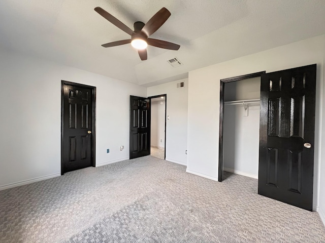 102 Janis St, Alvarado, TX 76009 - unfurnished bedroom with carpet floors, a closet, baseboards, and ceiling fan