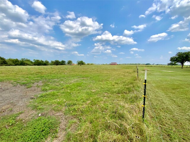 1409 W Trinity, Groesbeck, TX 76642 - view of green lawn featuring a rural view
